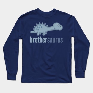 Brothersaurus Shirt Family Dinosaur Shirt Set Long Sleeve T-Shirt